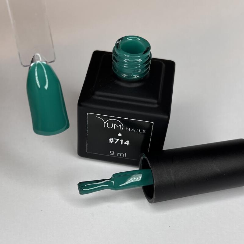 GELLACK PRO EMERALD GLOW #714, 9ml