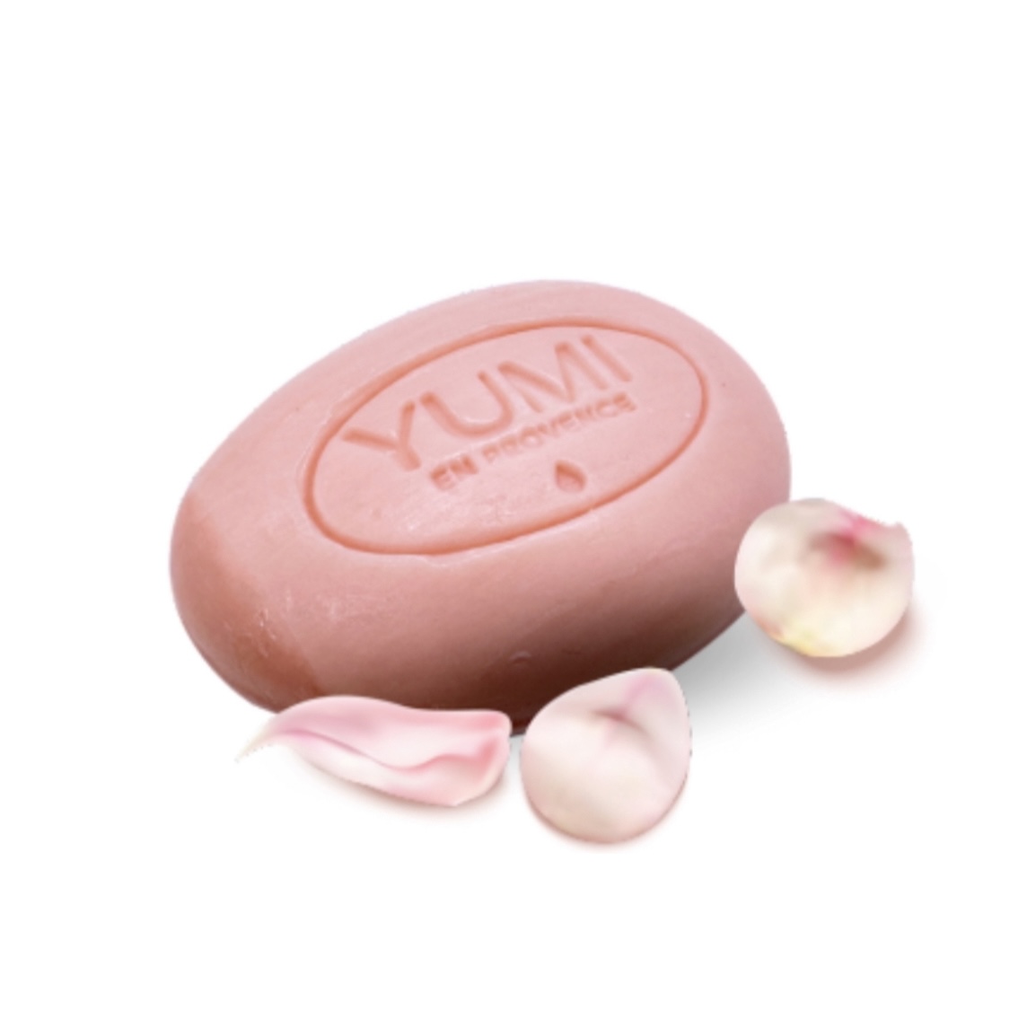 Naturlig tvål för ansikte och kropp med rose, 100 g