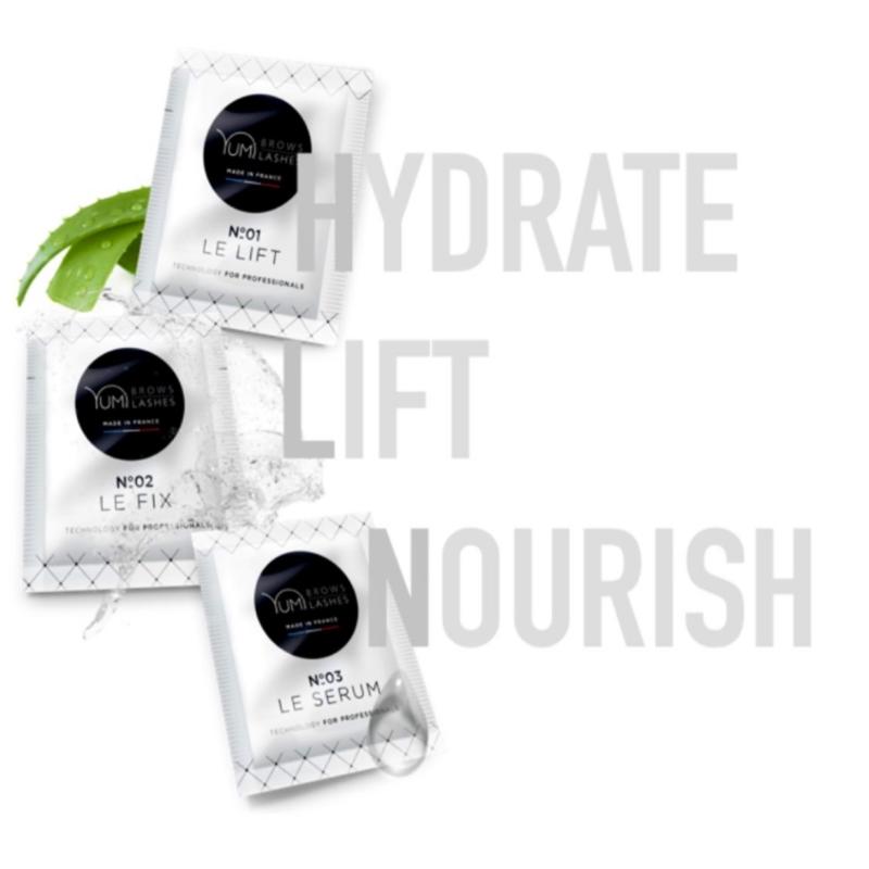 1+2+3 vätskor (Le Lift, Le Fix, Le Serum)