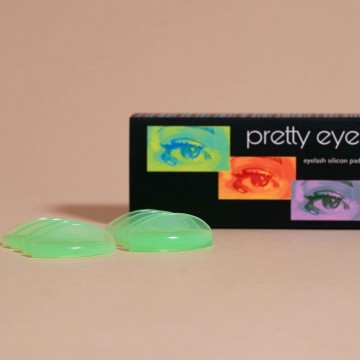 Silikonformar/spolar, behöver inte limmas på ögonlocket, 8 storlekar