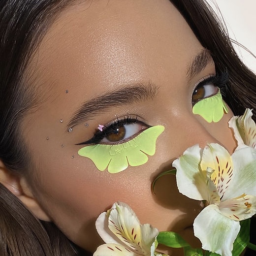 Lamitta Mariposa silicone patches, green