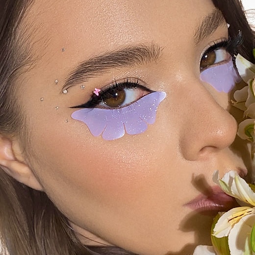 Lamitta Mariposa silicone patches, lila