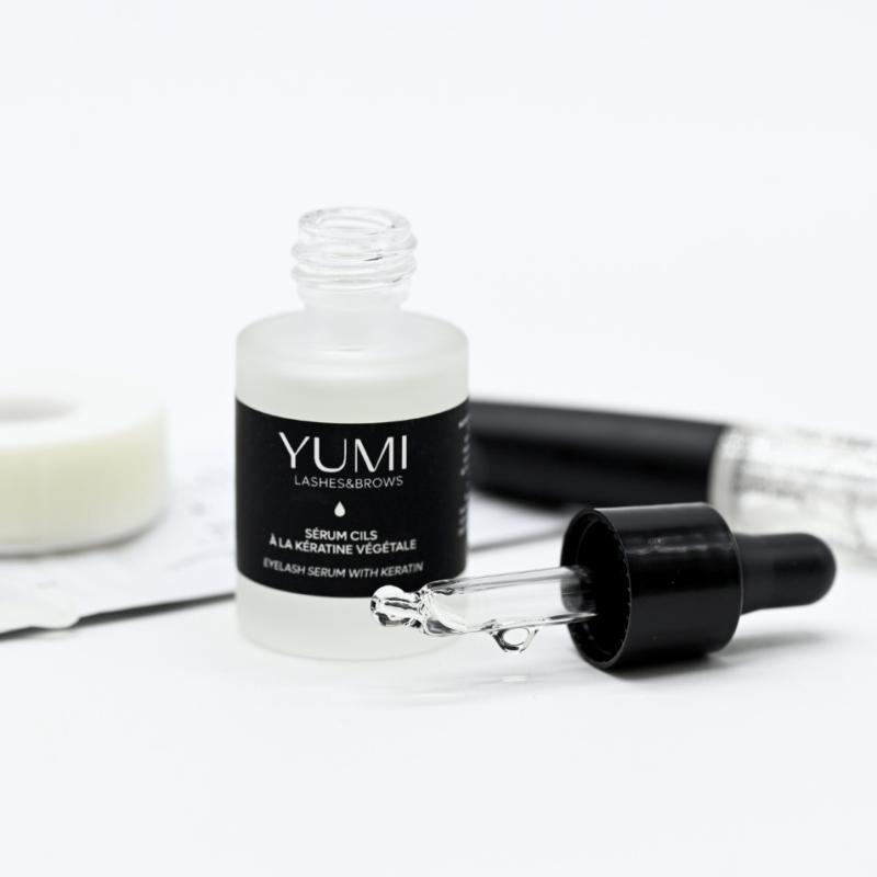 Serum med veganskt keratin och peptider