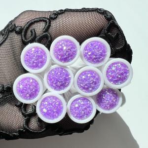 Mascara brushes with protective tubes/ cases, 10-pack