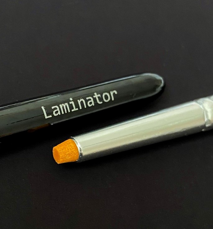 Laminator pensel för bättre lash lift