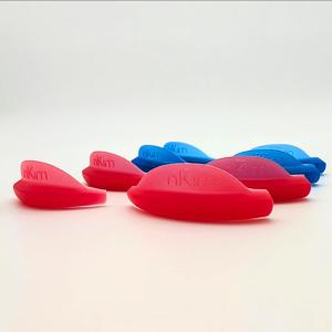 NKim shields med unik “ray effect”-geometri, soft pink, 1 par