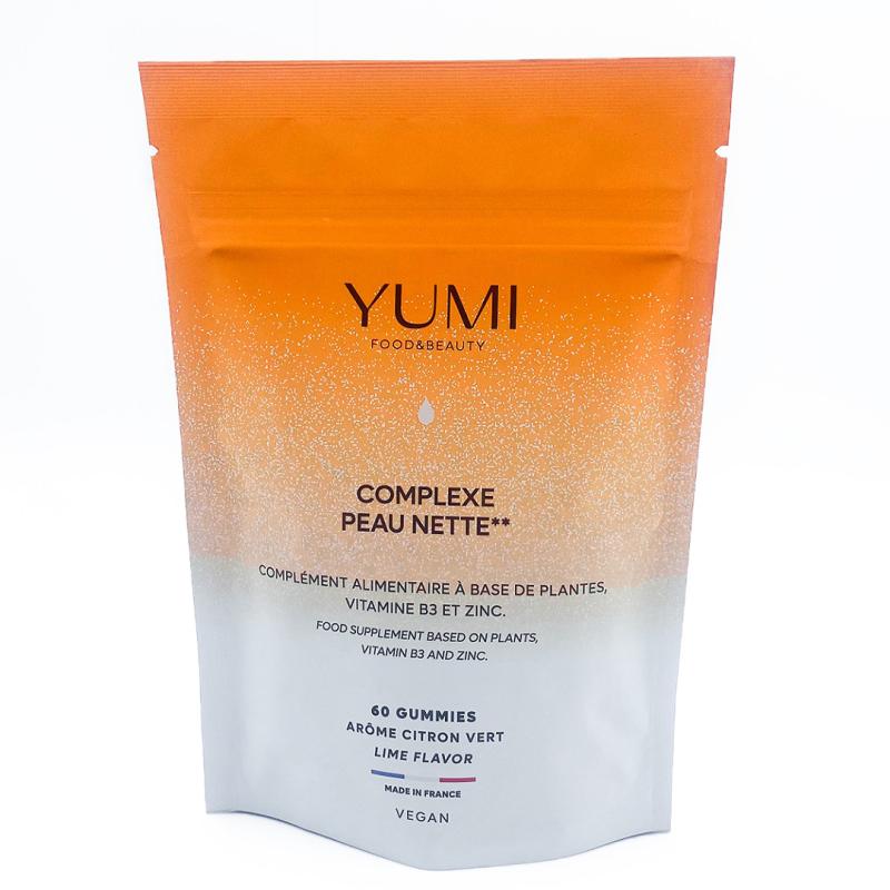 Clean Skin Complex kosttillskott, 60 st gummihjärtan