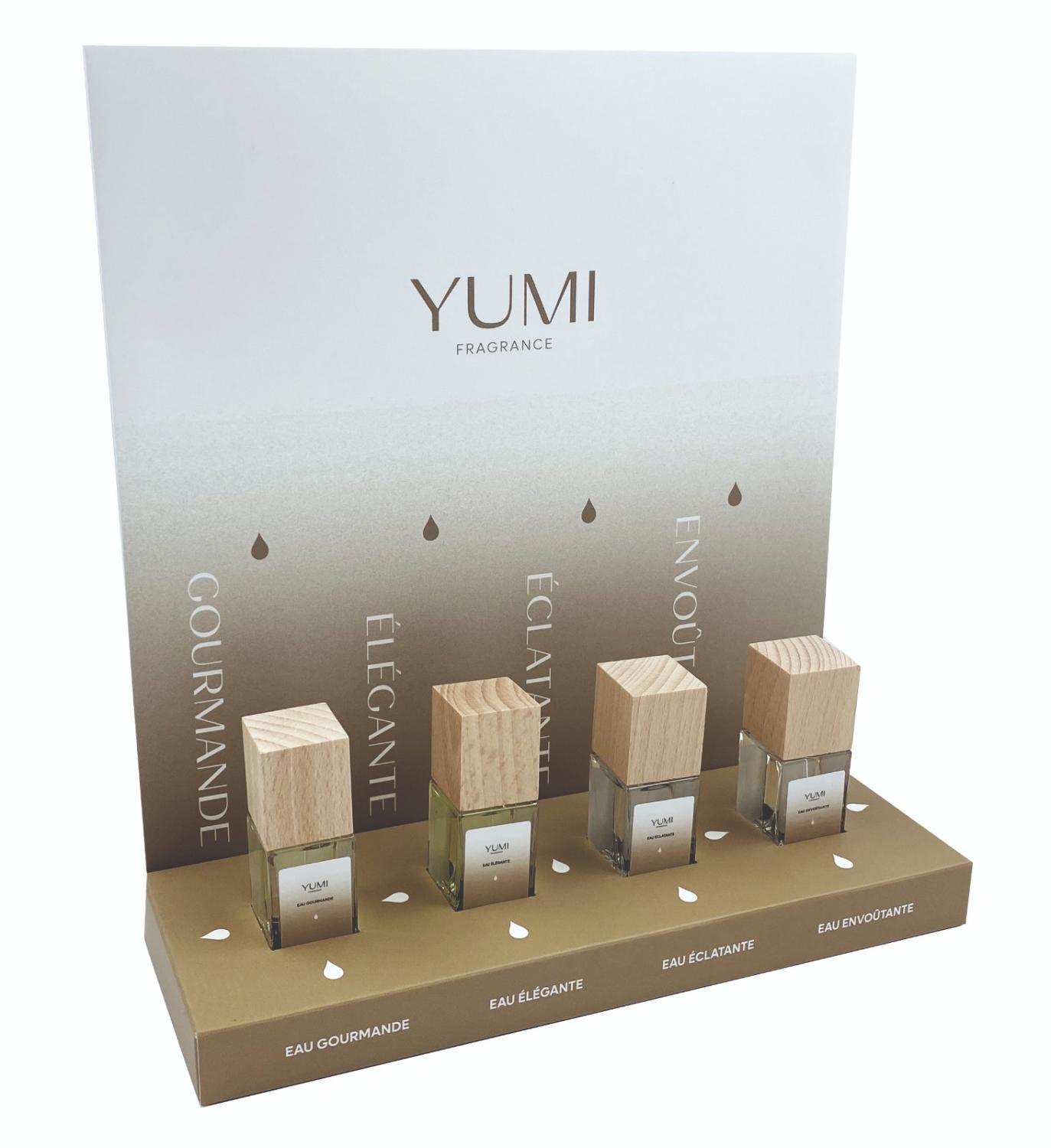 PARFYMSET, Yumi Eau de parfum, 4x15ml & display