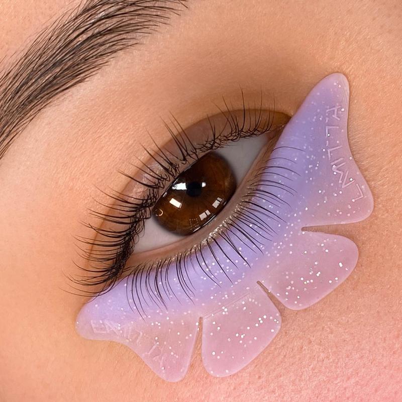 LAMITTA MARIPOSA, patches & spolar för underfransar, lavender