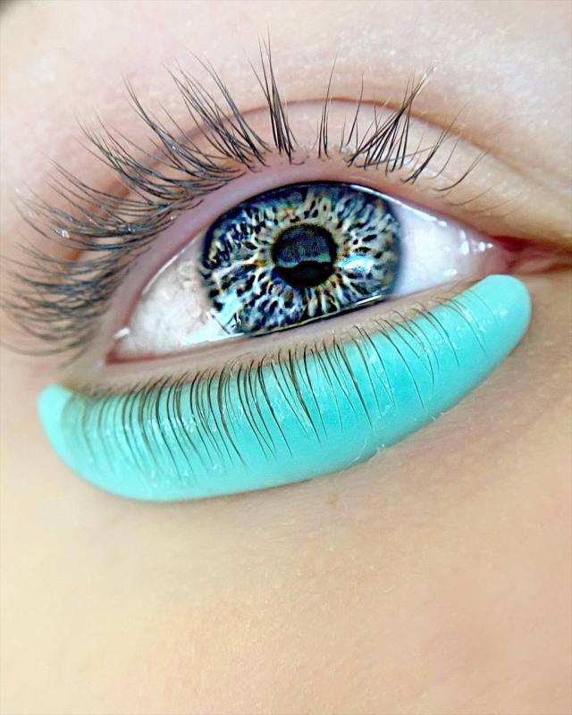 Vinog spolar för underfransar, 3 storlekar, Maldivian blue