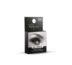 Pre Inked Brow mapping string, svart, 10m