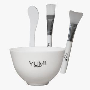 Mixing bowl set for alginate masks, silikon