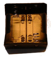 Batterihållare 2xR20 (D), st