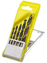 Borrsats, träborr Ø 4-10 mm,