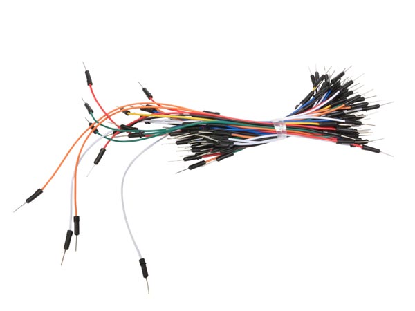 Anslutningskablar  1 pin, 65 pk (byglingstråd)