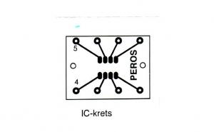 Kretskort till IC-krets, st