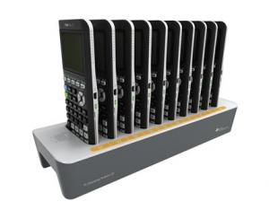 TI-84 Plus CE-T,     Laddstation