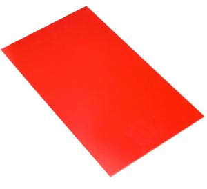 Akrylplast transparant, 245x495x3 mm