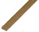 Trälist, furu 8x43x500 mm