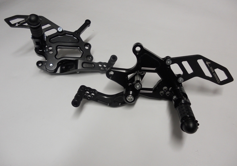 4Racing rearsets for Ducati 899/1199