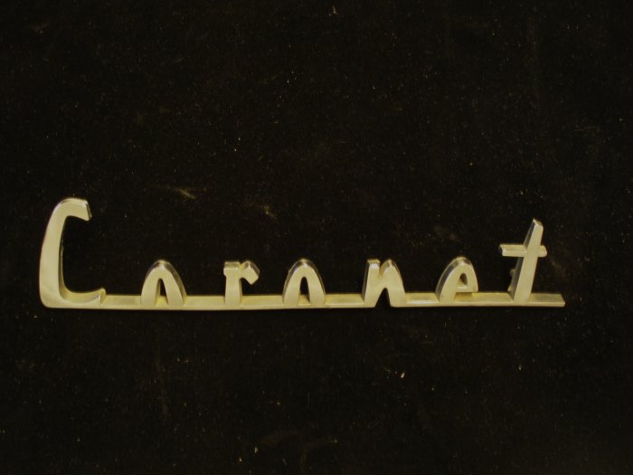 1957 Dodge Coronet emblem