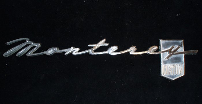 1963 Mercury emblem höger