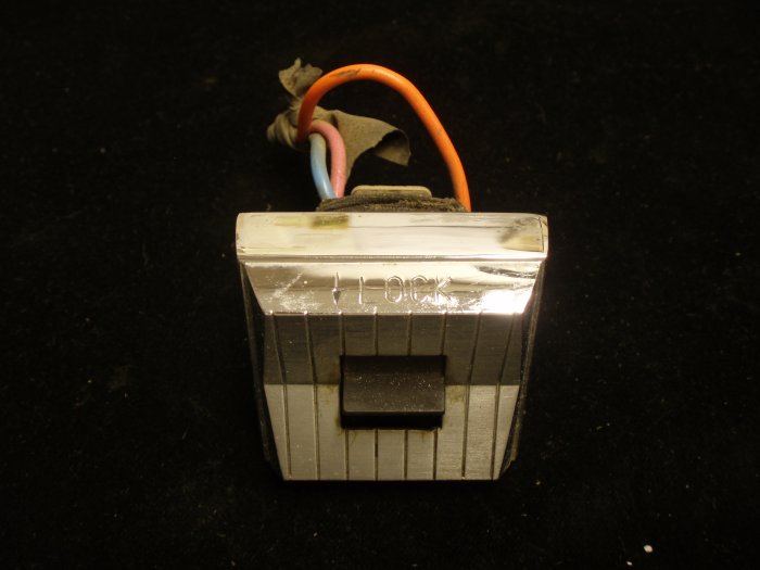 1960 Imperial Power Lock Control