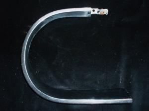 1963 Dodge 880 chrome trim front fender left