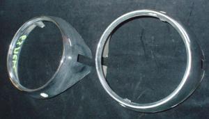 1963 Mercury headlight door inner + outer left