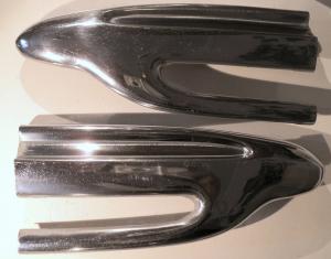 1956  Chrysler NewYorker     chrome lace front fender          left and right
