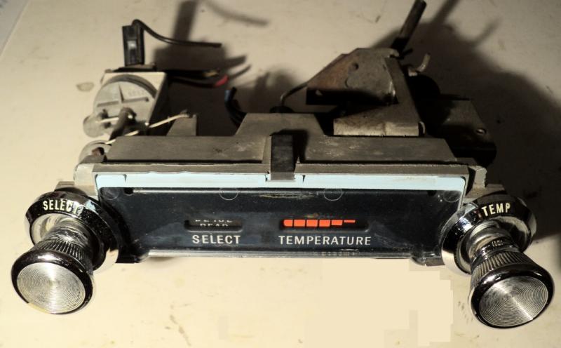 1968 Pontiac Catalina  fan/heat control