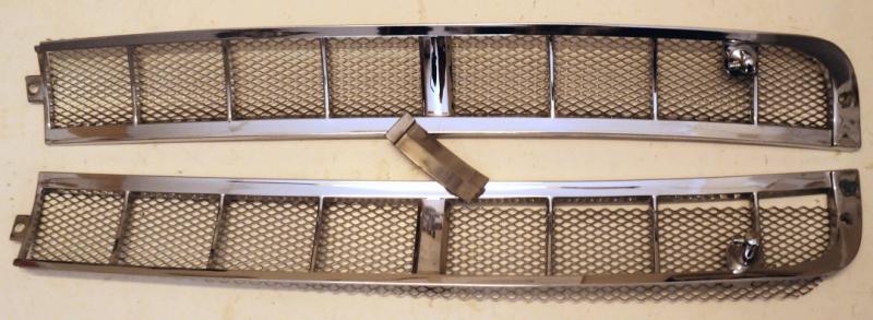 1959 Imperial fresh air grille 3 parts