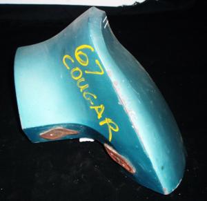 1967 Mercury Cougar skärmförlängare fram vänster