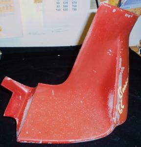 1966 Pontiac Bonneville fender extension rear right