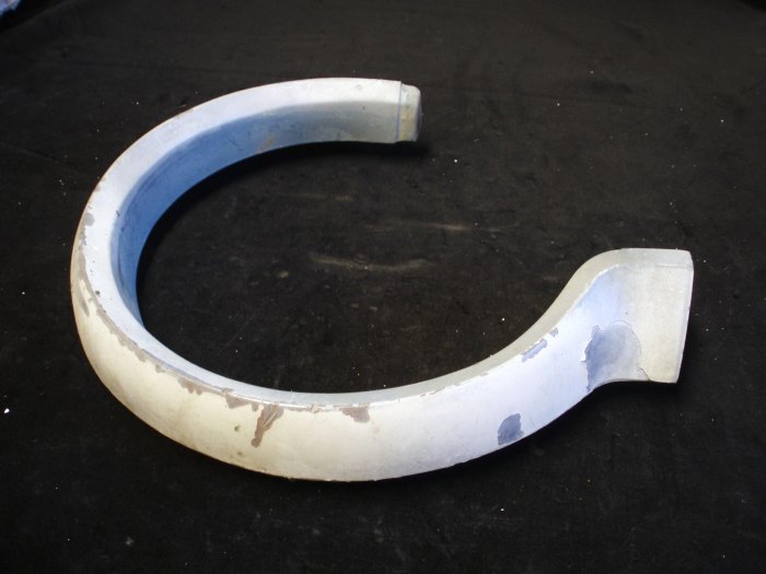 1961 Ford Galaxie fender extension rear right