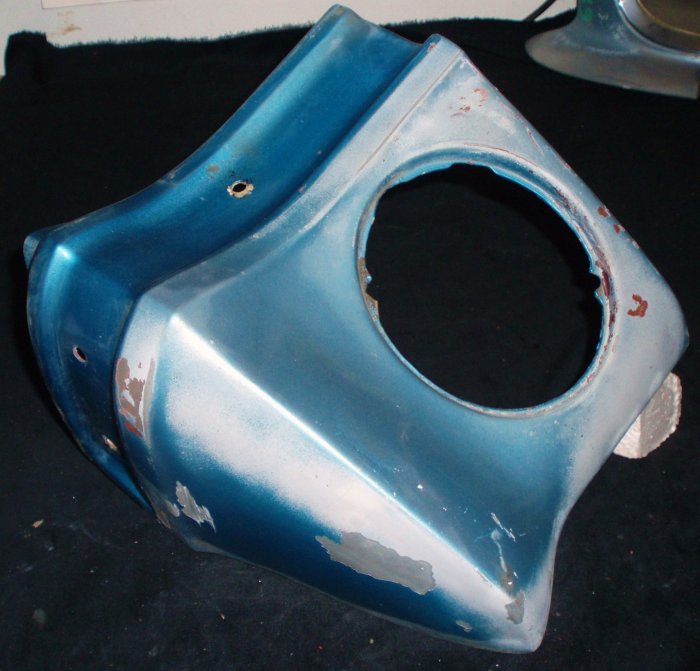 1965 Chevrolet Impala fender extension rear right