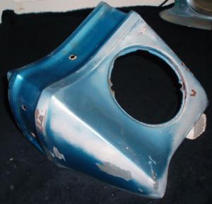 1965 Chevrolet Impala fender extension rear right