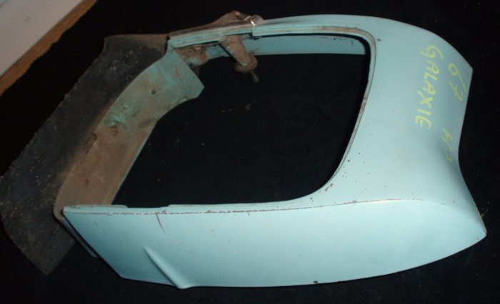 1967 Ford Galaxie fender extension rear right