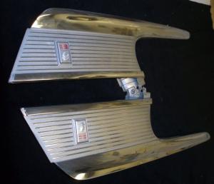 1963 Mercury 4 dr. C-post chrome (par)