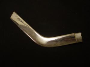 1957 Lincoln chrome rear fender end left