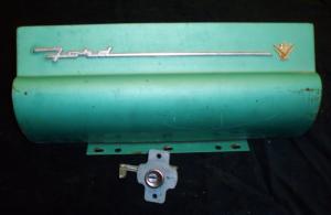 1956 Ford glove compartment door and lock