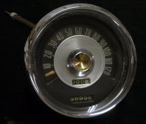 1956 Chrysler hastighetsmätare