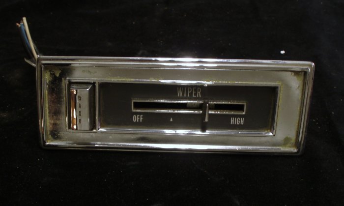 1966 Cadillac wiper switch