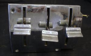 1956 Chrysler fläkt / värmereglage