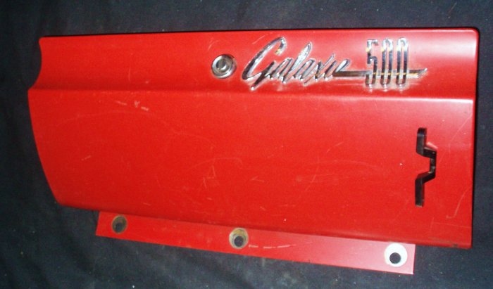 1962 Ford Galaxie handskfackslucka / lås