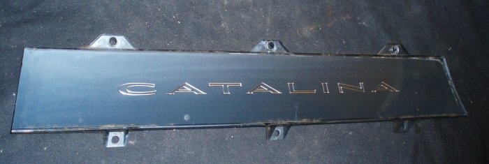 1963 Pontiac catalina emblem på instrumentbräda