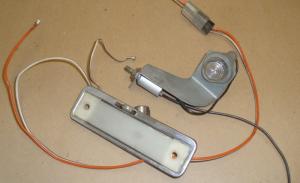 1963 Oldsmobile 98 glove compartment / dash light