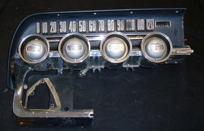 1964 Thunderbird instrumenthus