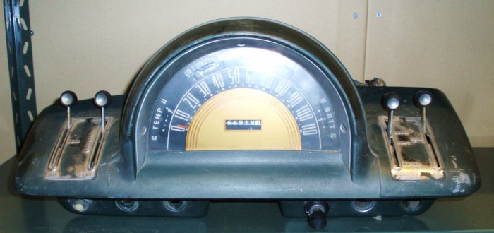 1953 Mercury instrument housing