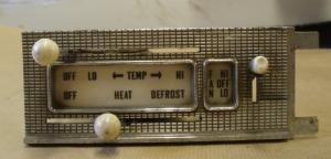 1958 Ford fan/heat control